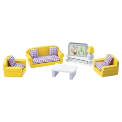 Meubles de salon pour maison de poupées