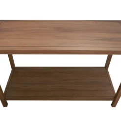 Meuble sous vasque en teck massif 120cm dewi