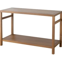Meuble sous vasque en teck massif 120cm dewi