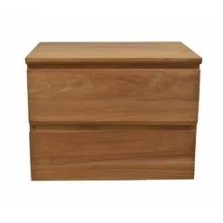 Meuble suspendu teck massif 60cm kharart
