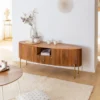 Meuble tv en bois de manguier cécile