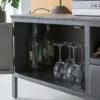 Meuble tv industriel, style casier