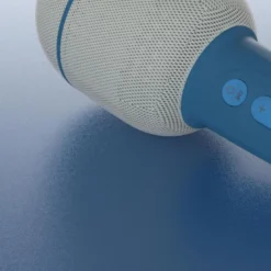 Micro karaoké bluetooth groovy navy bleu nuit - mob