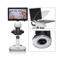 Microscope stéréo avec écran lcd bresser