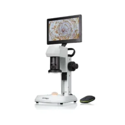 Microscope stéréo avec écran lcd bresser