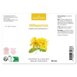 Millepertuis - macérât huileux bio 100ml