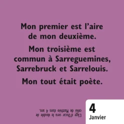 Mini calendrier 365 casse-tête