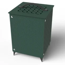 Mini-composteur de jardin 35l allure vert foncé
