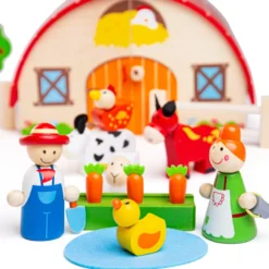 Mini ferme en bois