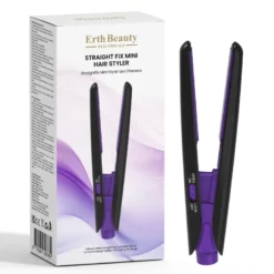 Mini lisseur à cheveux straight fix noir