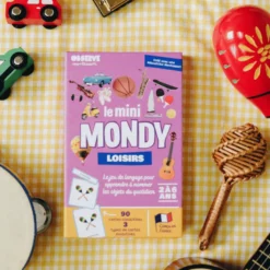 Mini-mondy - 90 cartes loisirs - langage