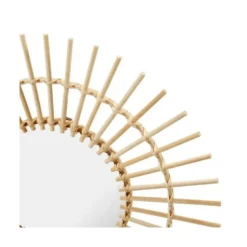 Miroir bambou soleil