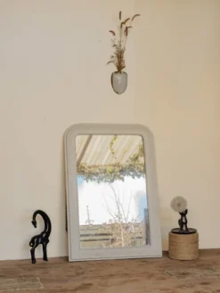 Miroir blanc louis philippe n°938