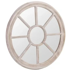 Miroir bois beige - décoration