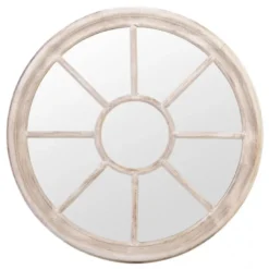 Miroir bois beige - décoration