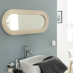 Miroir bois de manguier