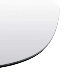 Miroir forme organique en verre clair à accrocher 2 sens d'orientation