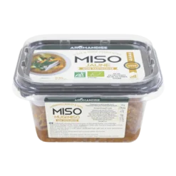 Miso jaune bio non pasteurisé umami soja orge 270g