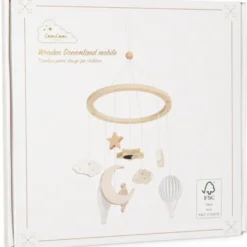Mobile en bois pour berceau dreamland