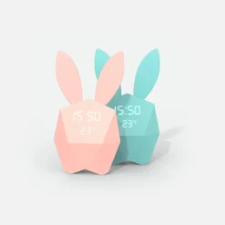 Mob - réveil cutie clock enfant et adulte turquoise
