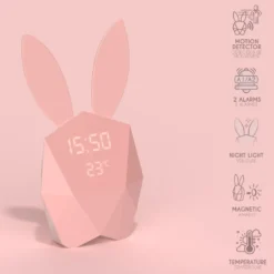 Mob - réveil cutie clock enfant et adulte turquoise