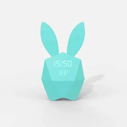 Mob - réveil cutie clock enfant et adulte turquoise