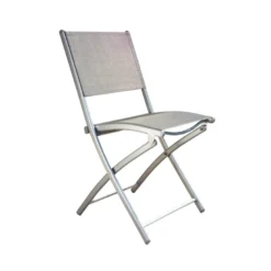 Molvina lot de 4 chaises en acier