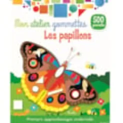 Mon atelier gommettes les papillons
