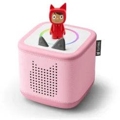 Mon premier coffret toniebox 2 - boite à histoires - rose fleur