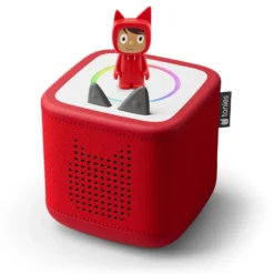 Mon premier coffret toniebox 2 - boite à histoires - rouge coquelicot