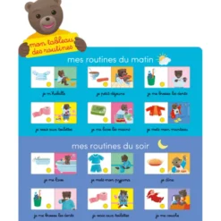 Mon tableau des routines Petit Ours Brun