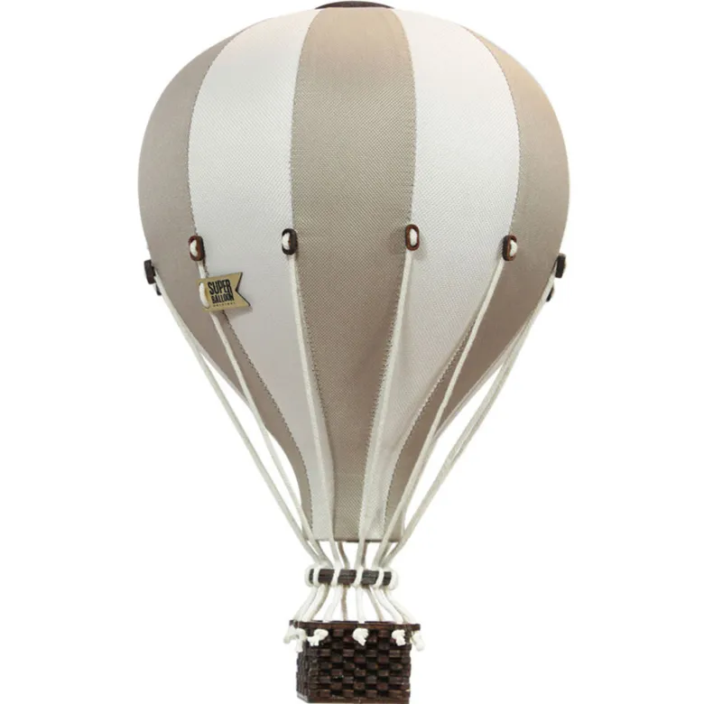 Montgolfière décorative beige - m
