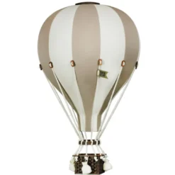 Montgolfière décorative beige - l