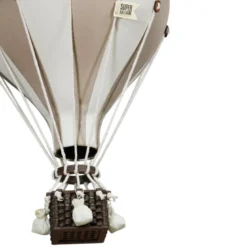 Montgolfière décorative beige - l