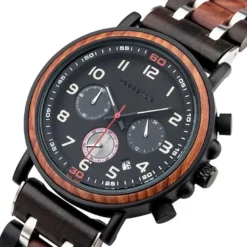 Montre bois homme stryker