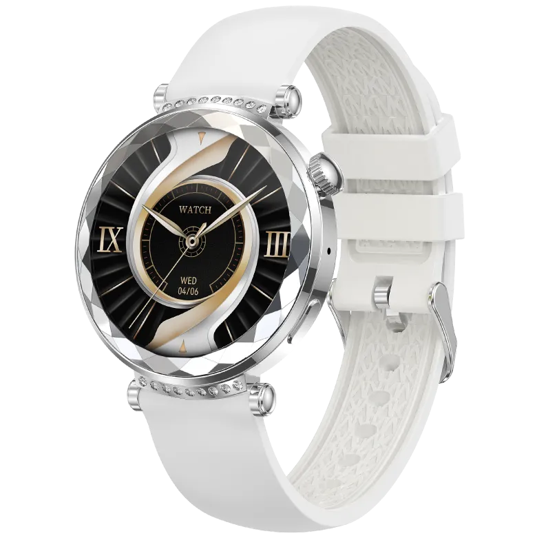 Montre connectée amoled- edition zénith blanc