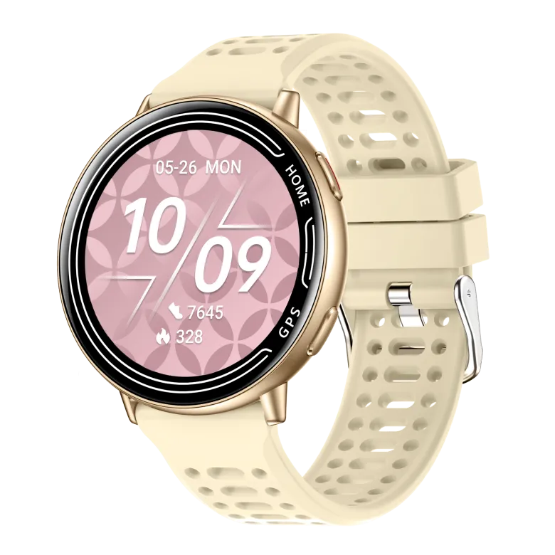 Montre connectée gps intégré modes sportifs , edition galaxy rose