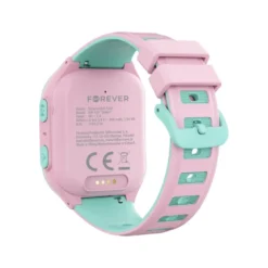Montre connectée pour enfants, gps, wi-fi et 4g boost kw-530, rose - forever