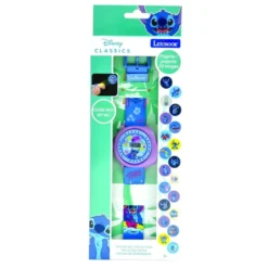 Montre digitale avec projection stitch