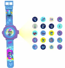 Montre digitale avec projection stitch