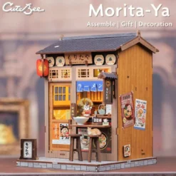Morita-ya - maquette booknook serre-livre