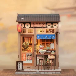 Morita-ya - maquette booknook serre-livre