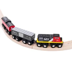 Moteurs et wagons du cn