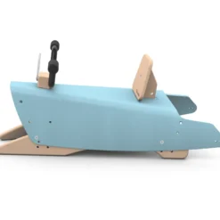 Moto à bascule - bleu