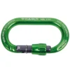 Mousqueton porte-clés camp ekto lock à vis vert