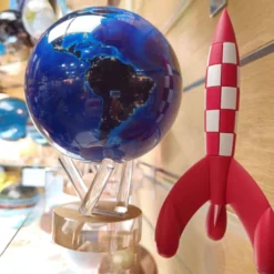 Mova globe earth at night