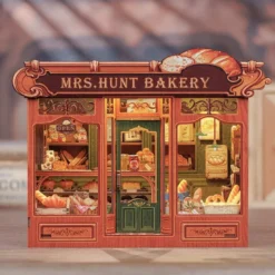 Mrs hunts bakery - maquette booknook serre-livre