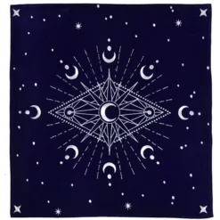 Nappe de divination bleue