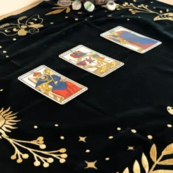 Nappe de divination verte