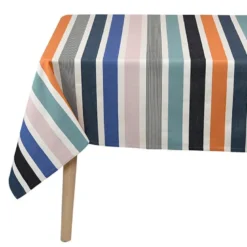 Nappe 160x160cm garlin bleu bic